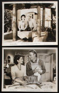 1x304 ALBUQUERQUE 14 8x10 stills '48 Randolph Scott, Lon Chaney Jr., Gabby Hayes, Barbara Britton!