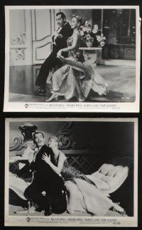 1x173 ALWAYS LEAVE THEM LAUGHING 19 8x10 stills '49 images of Milton Berle & sexy Virginia Mayo!