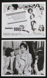 1x245 ANGEL ANGEL DOWN WE GO 16 8x10 stills '69 AIP, counter-culture drugs, thugs & cannibalism!