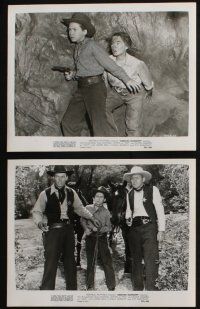 1x668 ARIZONA MANHUNT 7 revised 8x10 stills '51 The Rough-Ridin' Kids, Michael Chapin & Janssen!