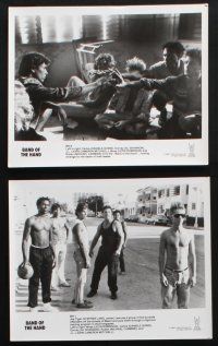 1x530 BAND OF THE HAND 9 8x10 stills '86 Paul Michael Glaser, clean up the streets of Miami!