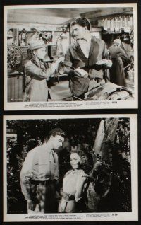 1x370 BAREFOOT MAILMAN 12 8x10 stills '53 cool images of Robert Cummings & Terry Moore!