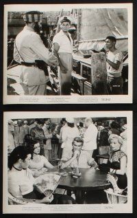 1x516 SMUGGLER'S ISLAND 10 8x10 stills '51 Jeff Chandler, Evelyn Keyes, Pirate Port of China Seas!