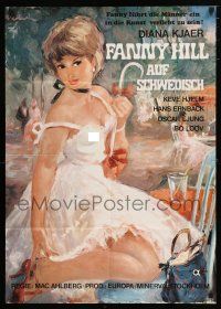 1y335 FANNY HILL German '68 Swedish sex, Diana Kjaer, every source of pleasure is explored!