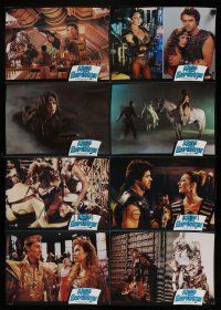 1y259 ICE PIRATES German LC poster '84 Robert Urich, Mary Crosby, Anjelica Huston!