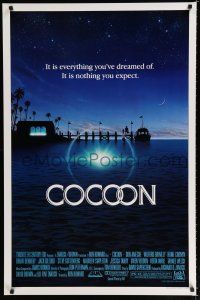 1z180 COCOON 1sh '85 Ron Howard classic, Don Ameche, Wilford Brimley, Tahnee Welch