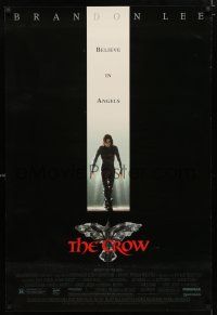 1z194 CROW 1sh '94 Brandon Lee's final movie, believe in angels, cool image!