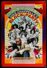 1z209 DAVE CHAPPELLE'S BLOCK PARTY 1sh '05 Kanye West, Mos Def, Talib Kweli!