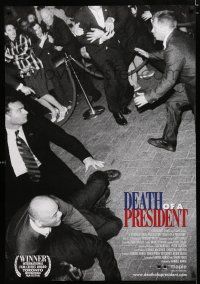 1z217 DEATH OF A PRESIDENT DS 1sh '06 mockumentary, fake George Bush assassination!