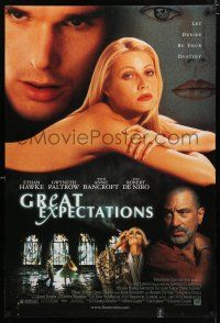 1z335 GREAT EXPECTATIONS style B DS 1sh '98 Gwyneth Paltrow, Ethan Hawke, Robert De Niro!