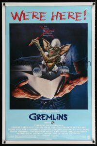 1z339 GREMLINS 1sh R85 cute, clever, mischievous, dangerous, Joe Dante Christmas horror comedy!