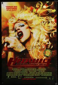 1z362 HEDWIG & THE ANGRY INCH DS foil 1sh '01 transsexual punk rocker James Cameron Mitchell!