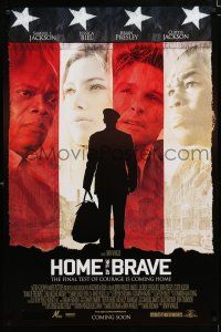 1z375 HOME OF THE BRAVE advance DS 1sh '06 Samuel L. Jackson, Jessica Biel, 50 Cent!