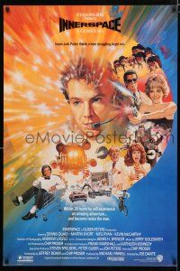 1z407 INNERSPACE int'l 1sh '87 Dennis Quaid, Martin Short, Michael Johnson art!