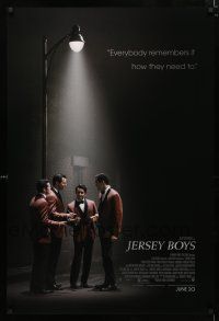 1z422 JERSEY BOYS advance DS 1sh '14 John Lloyd Young as Frankie Valli, The Four Seasons!