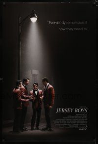 1z423 JERSEY BOYS int'l advance DS 1sh '14 John Lloyd Young as Frankie Valli, The Four Seasons!