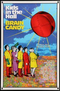 1z431 KIDS IN THE HALL BRAIN CANDY advance DS 1sh '96 Dave Foley, Kevin McDonald, Bruce McCulloch!