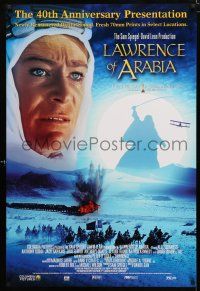 1z451 LAWRENCE OF ARABIA DS 1sh R02 David Lean classic starring Peter O'Toole!