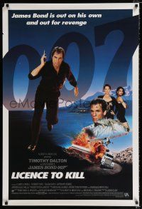 1z462 LICENCE TO KILL int'l 1sh '89 Timothy Dalton as Bond, his bad side is dangerous!