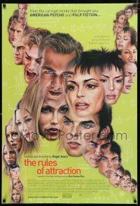 1z665 RULES OF ATTRACTION DS 1sh '02 James Van Der Beek, Shannyn Sossamon, Jessica Biel!