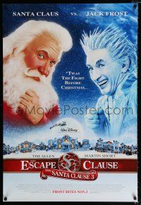 1z669 SANTA CLAUSE 3: THE ESCAPE CLAUSE advance DS 1sh '06 Michael Lembeck, Tim Allen, Martin Short