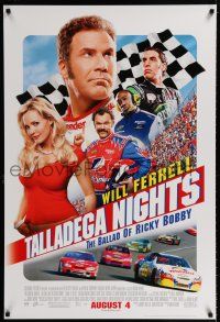 1z764 TALLADEGA NIGHTS THE BALLAD OF RICKY BOBBY advance DS 1sh '06 Will Ferrell & John C. Reilly!