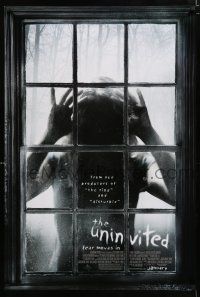 1z809 UNINVITED advance DS 1sh '09 Emily Browning, Elizabeth Banks, fear moves in!