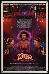 1z828 WEIRD SCIENCE advance 1sh '85 Anthony Michael Hall, Mitchell-Smith, sexiest Kelly LeBrock!