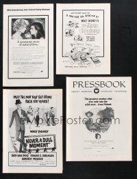 2a084 LOT OF 38 UNCUT PRESSBOOKS '70s-80s great advertising images from a variety of movies!