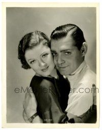 2d645 MEN IN WHITE 8x10.25 still '34 incredible portrait of beautiful Myrna Loy & Dr. Clark Gable!