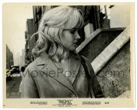 2d831 SOMETHING WILD 8x10.25 still '62 close up of sexy Carroll Baker on the street!