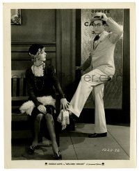 2d962 WELCOME DANGER 8x10.25 still '29 Harold Lloyd picks up Rae Daggett's hanky with his foot!