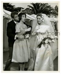 2d974 WHO'S BEEN SLEEPING IN MY BED 8x10 still '63 Carol Burnett, Elizabeth Montgomery & Clinton!