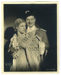 2d993 YELLOW TICKET deluxe 8x10 still '31 Elissa Landi is repelled by Walter Byron by Hal Phyfe!