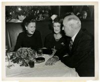 2d496 IRENE DUNNE 8.25x10 publicity photo '48 at the Stork Club on her first night in New York!