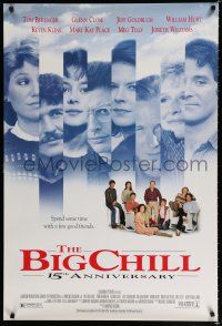 2f132 BIG CHILL 1sh R98 Lawrence Kasdan, Tom Berenger, Glenn Close, Jeff Goldblum, William Hurt