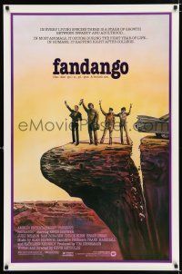 2f282 FANDANGO 1sh '85 college buddies Kevin Costner & Judd Nelson!