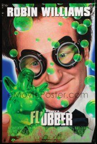 2f297 FLUBBER DS 1sh '97 Walt Disney, Robin Williams is the Absent Minded Professor!