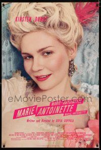 2f496 MARIE ANTOINETTE DS 1sh '06 cool image of pretty Kirsten Dunst in title role!