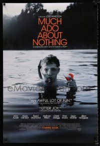 2f539 MUCH ADO ABOUT NOTHING advance DS 1sh '12 Joss Whedon, Shakespeare knew how to party!