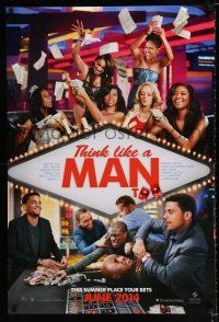 2f766 THINK LIKE A MAN TOO teaser DS 1sh '14 Michael Early, Jerry Ferrara, Meagan Good, gambling!