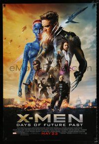 2f846 X-MEN: DAYS OF FUTURE PAST style D advance DS 1sh '14 Lawrence, Jackman, Page, McKellen!