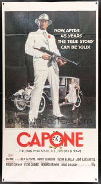 2j673 CAPONE int'l 3sh '75 art of gangster legend Ben Gazzara by John Solie!