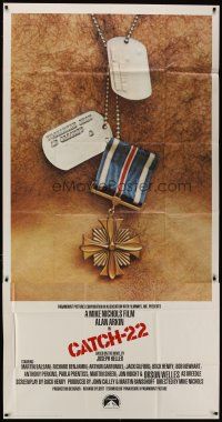 2j676 CATCH 22 int'l 3sh '70 directed by Mike Nichols, based on the novel by Joseph Heller!