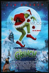 2m316 GRINCH Spanish/U.S. DS 1sh '00 Jim Carrey, Ron Howard, Dr. Seuss' classic Christmas story!