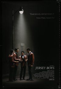 2m436 JERSEY BOYS int'l advance DS 1sh '14 John Lloyd Young as Frankie Vallie, The Four Seasons!