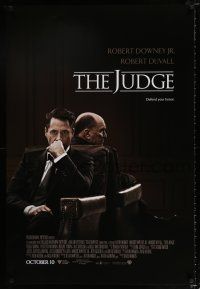 2m440 JUDGE advance DS 1sh '14 great image of Robert Downey Jr., Robert Duvall!