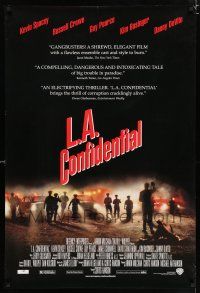 2m462 L.A. CONFIDENTIAL 1sh '97 Guy Pearce, Russell Crowe, Danny DeVito, Kim Basinger!