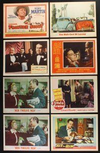 2r098 LOT OF 68 1940s AND 1950s LOBBY CARDS '40s-50s cool scenes from many different movies!