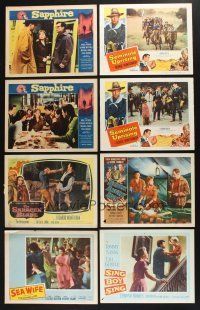 2r100 LOT OF 60 1940s AND 1950s LOBBY CARDS '40s-50s cool scenes from many different movies!